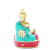 Mosazná soška Buddhy - Svěšené ruce - 11.5 cm