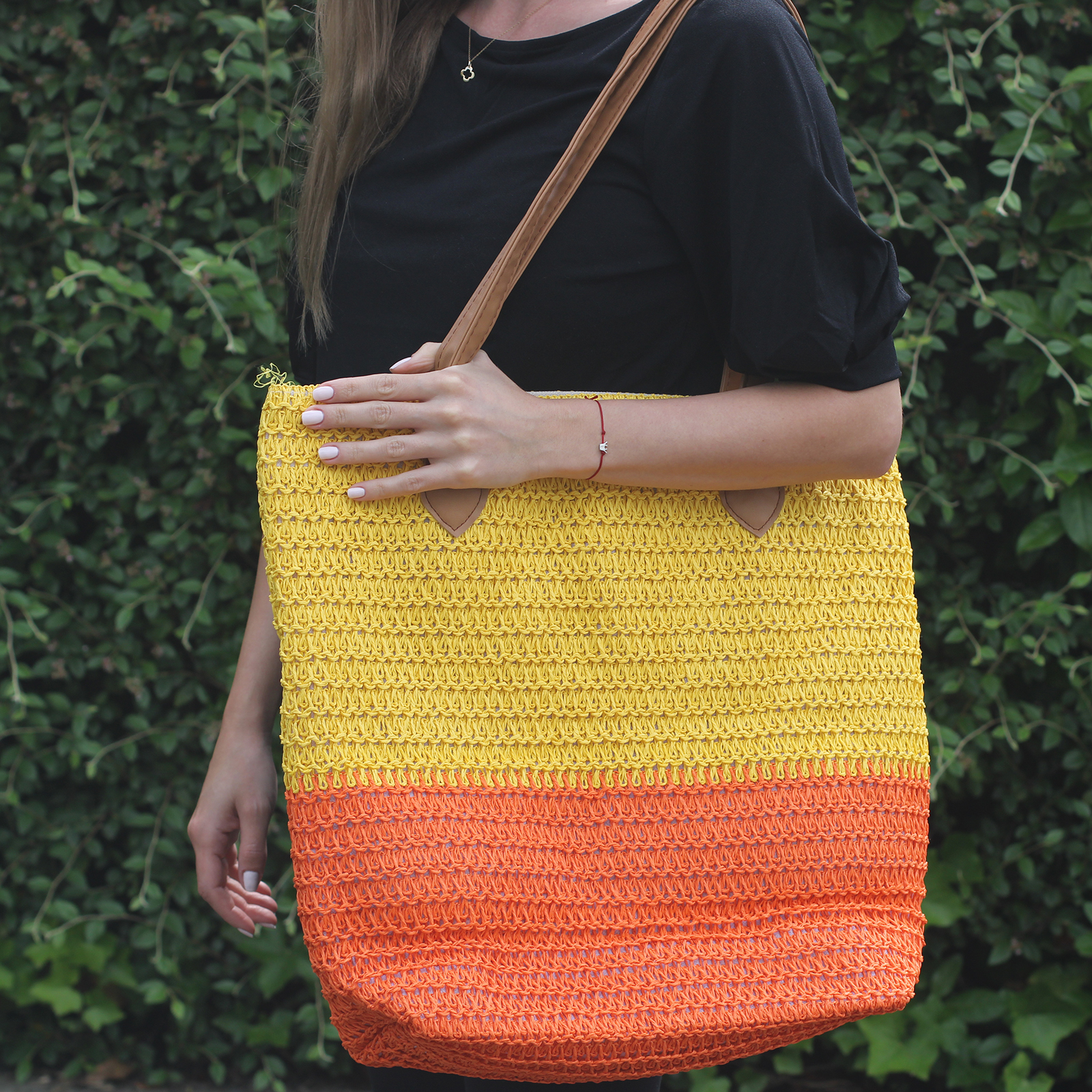 Nákupní taška - Žlutá & Oranžová