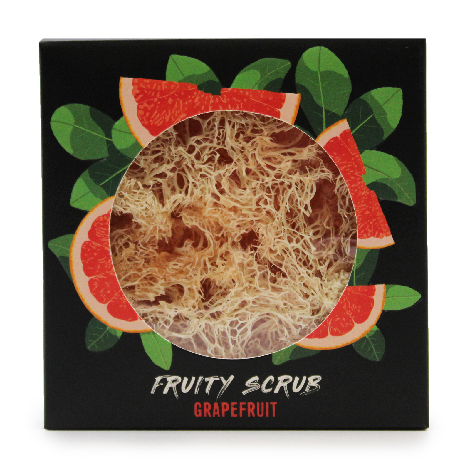 Ovocné Peelingové Mýdlo se Šňůrkou - Grepfruit (4 ks)