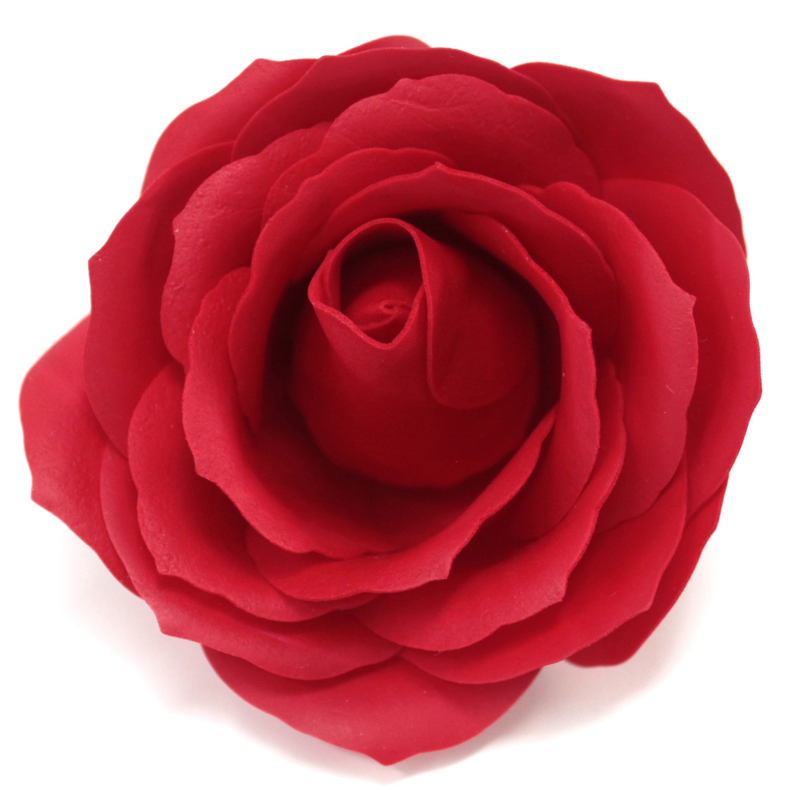 Mýdlové květy - velké růže - Červené (25 ks)