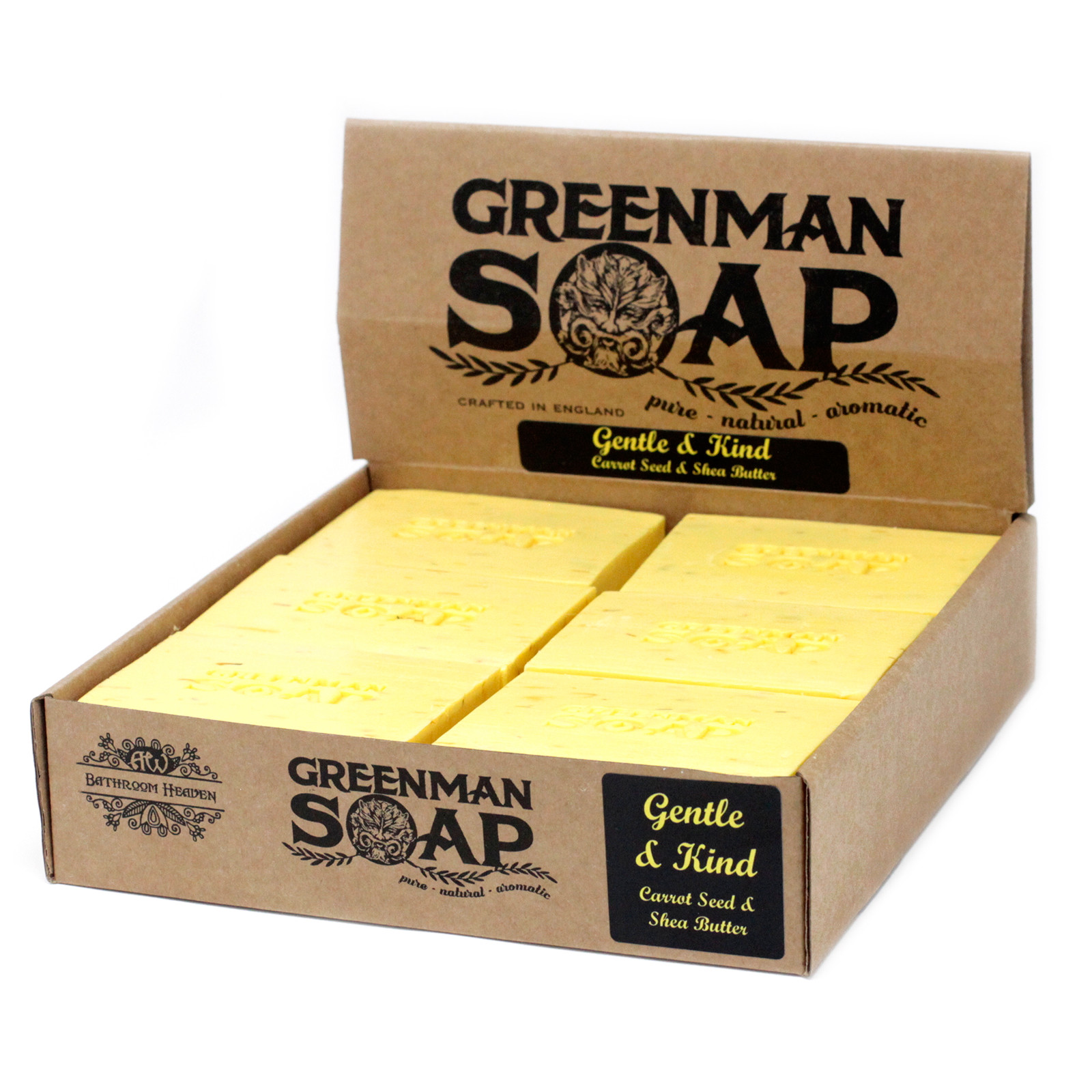 Greenman Mýdlo 100 g - Jemný a Ňěžný (12 ks)