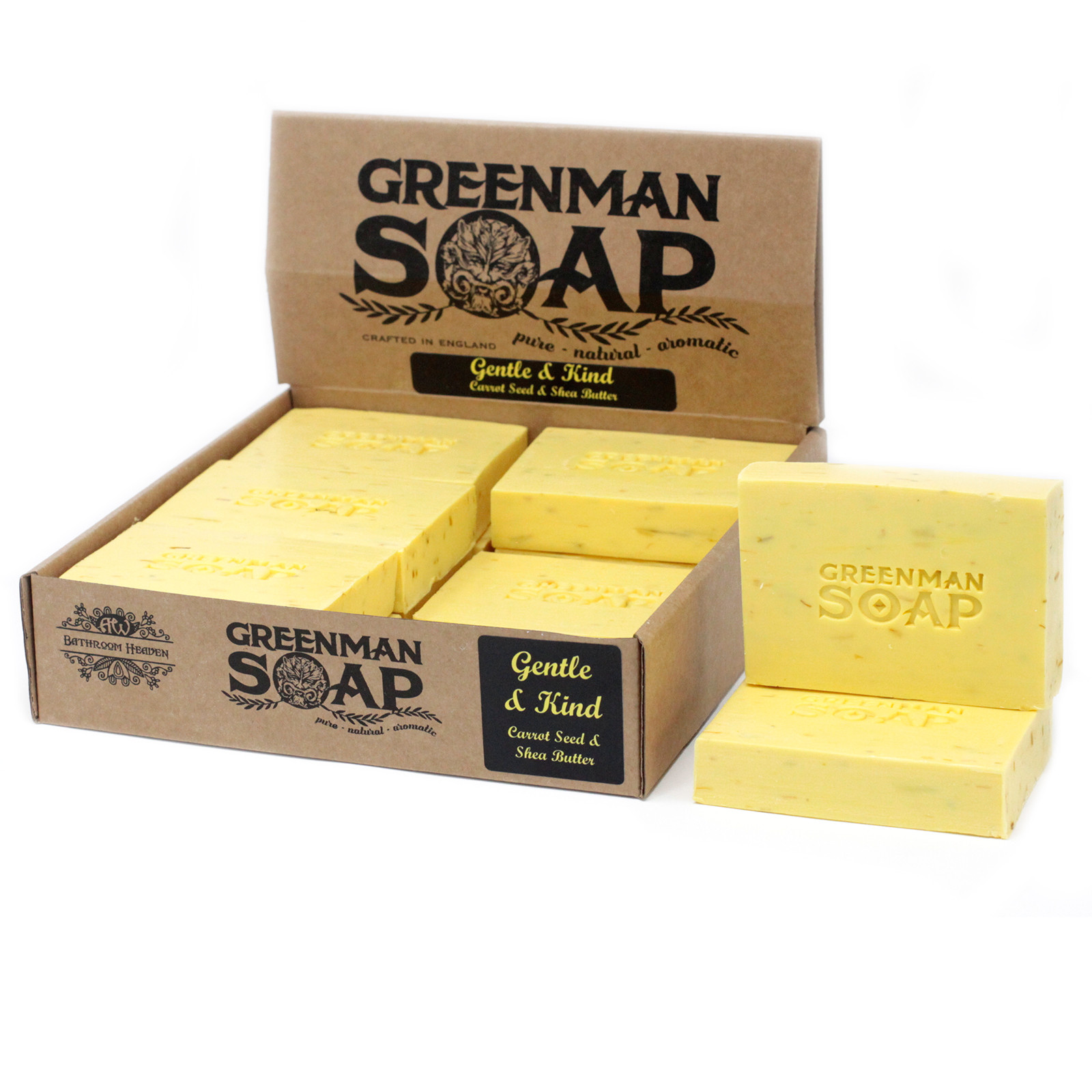 Greenman Mýdlo 100 g - Jemný a Ňěžný (12 ks)