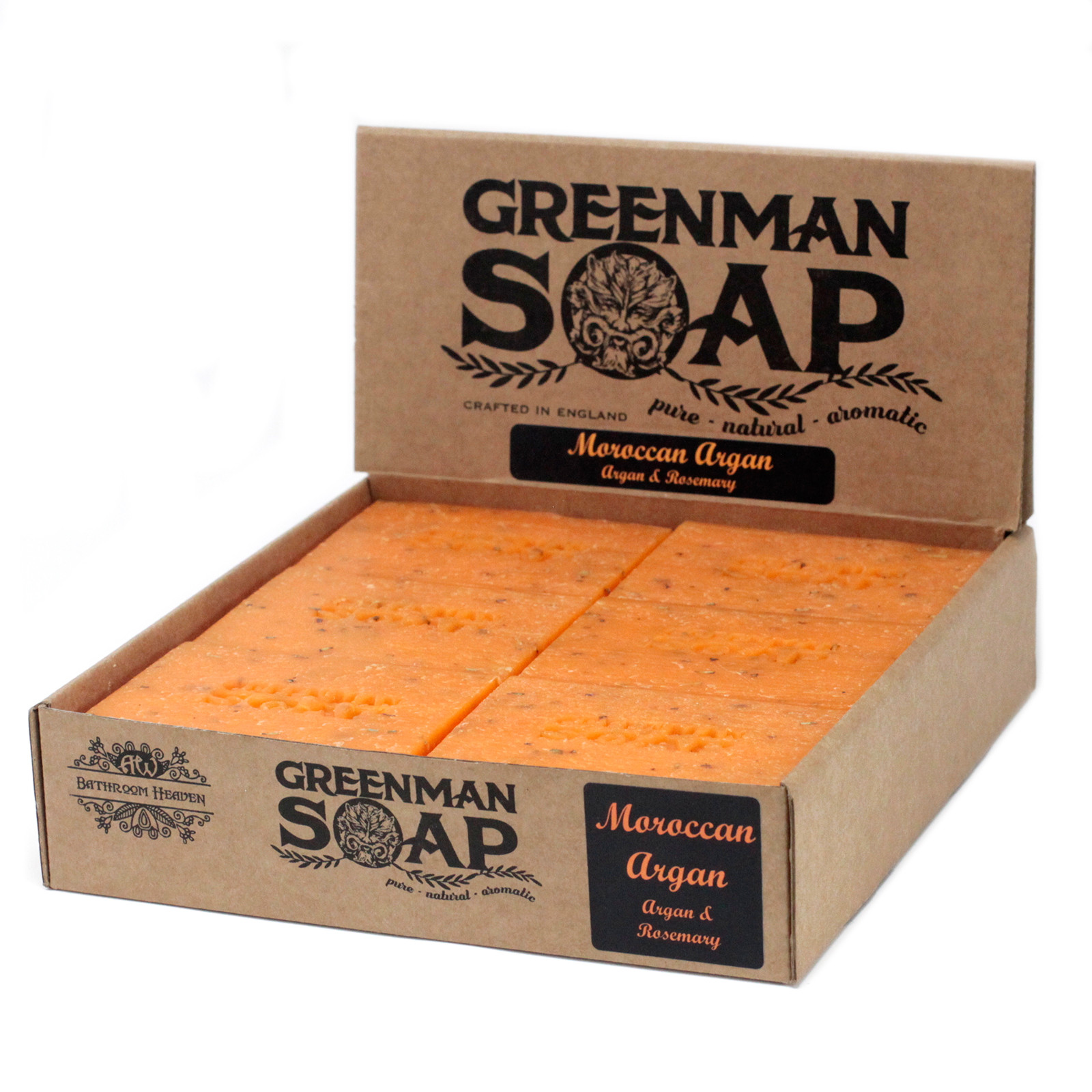 Greenman Mýdlo 100 g - Zlatý Agar (12 ks)