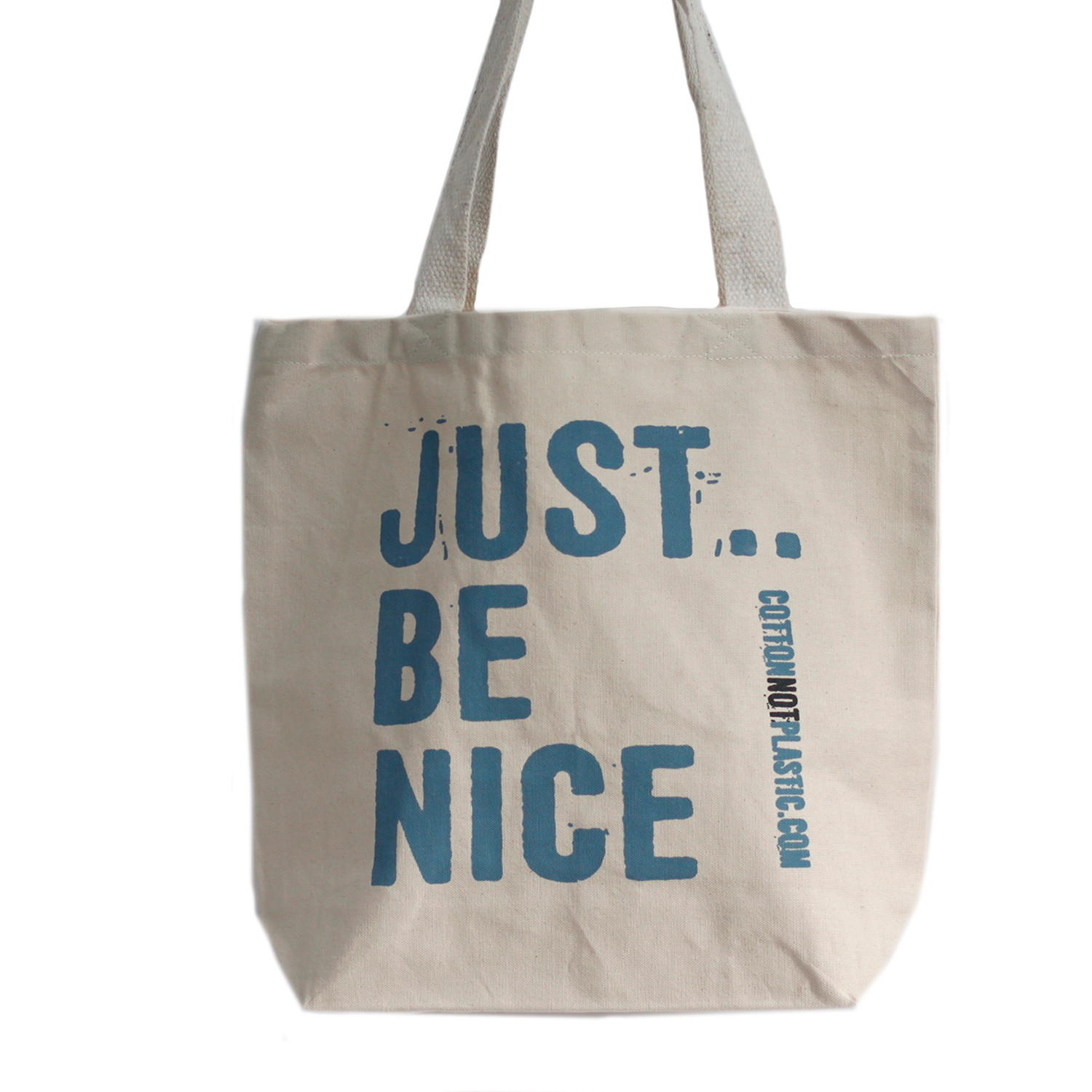 Bavlněné tašky - Just Be Nice - 4 různé vzory